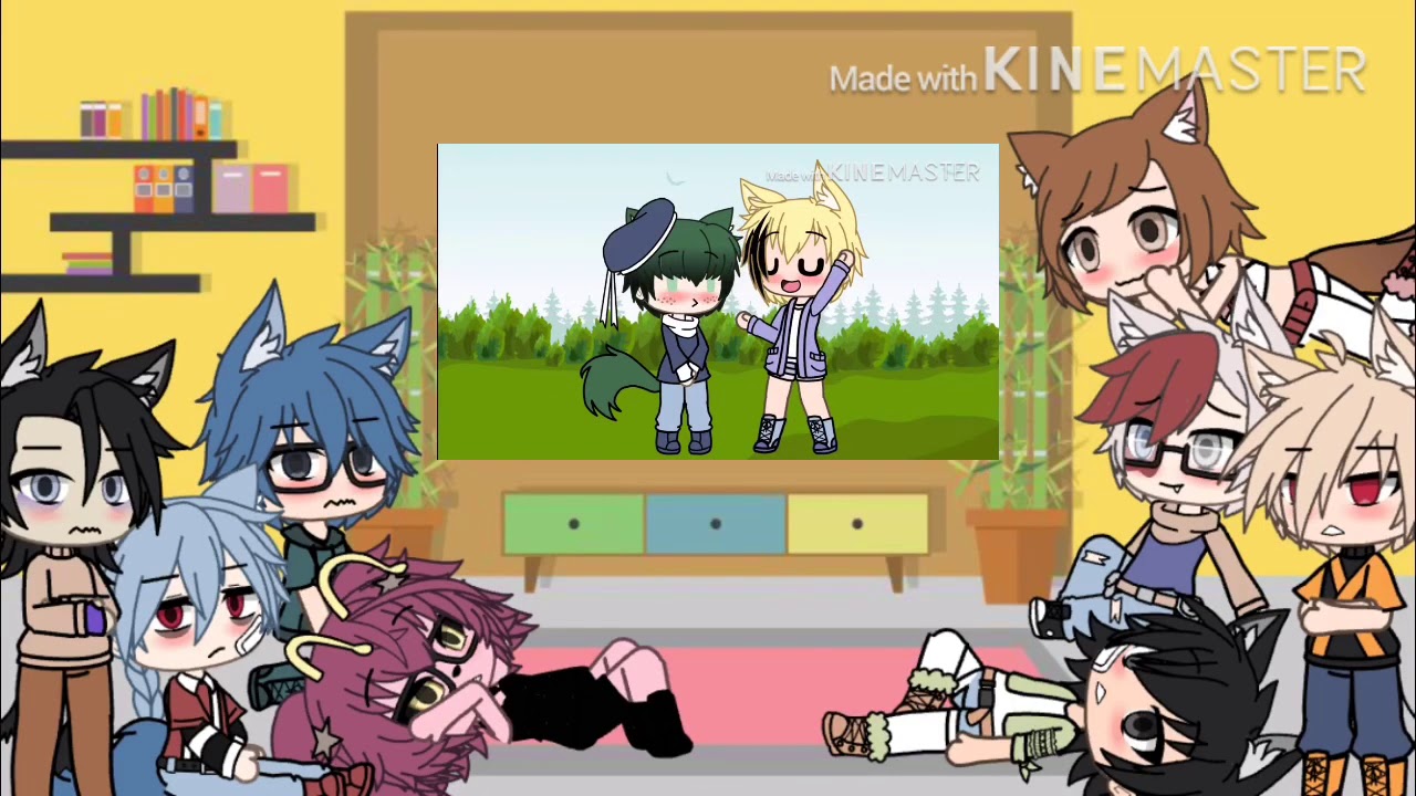 Bnha reacts to Marry me rabecca/deku