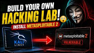 Build Your Own Hacking Lab! 😳 Install Metasploitable 2 | Kali Linux