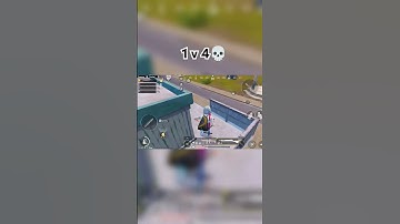 1 v 4 💀 #bgmi #bgmilive #battlegroundsmobileindia #pubgmobile #gaming #gamingvideos