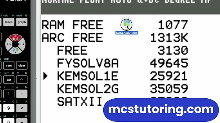 TI-84 Memory Management: Fix "ERR: MEMORY" & Free Up Space for New Programs #ti84programs