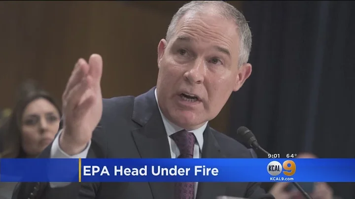 EPA Chief Reignites Debate Over Climate Change
