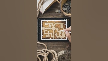 Created Using The Dungeon Map Builder by Fred Kroner #rpg #dnd #ttrpg #dungeon