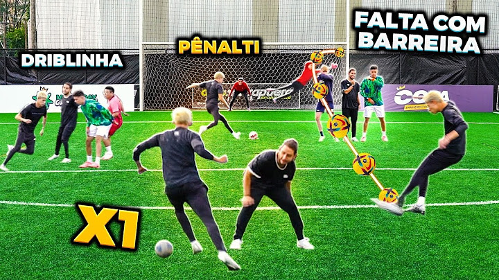 A CADA JOGADA FEITA, SOBE DE NÍVEL!!😱🏆 (TIME CAIO vs TIME VITOR)