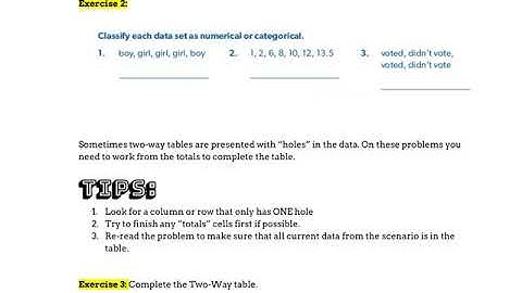 STS Math 8.6.13 - Summarizing Bivariate Categorical Data - Day 1