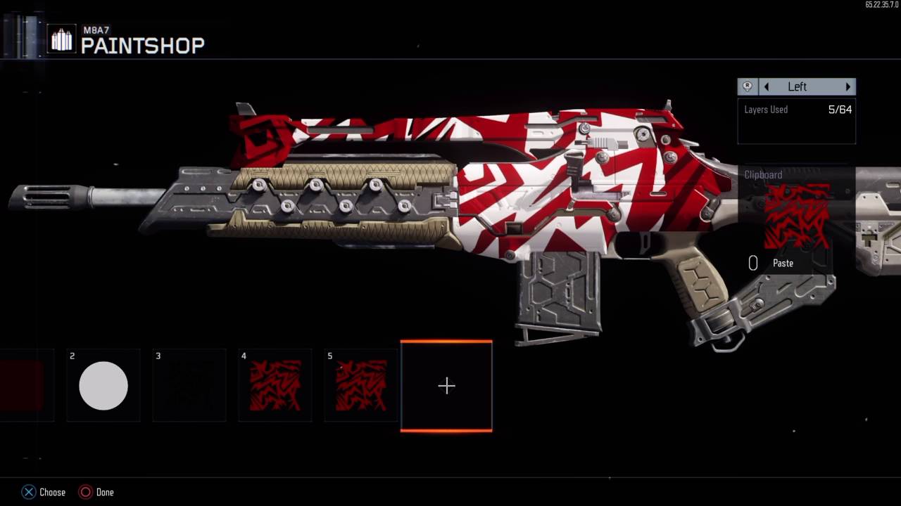 Bo3 paintjobs | M8A7 paintjobs | " Red Sorrow "