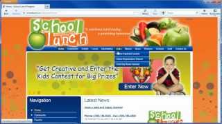 School Lunch Program - Ordering Meals Tutorial