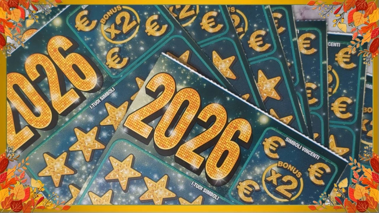 Gratta e Vinci 2026 PACCO INTERO + Bonus