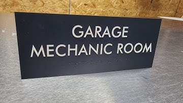 How to Create Signage: Braille Signs: From Conceptualization to Completion