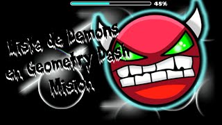 ElBeba &amp; Mi Lista de Demons En Geometry Dash