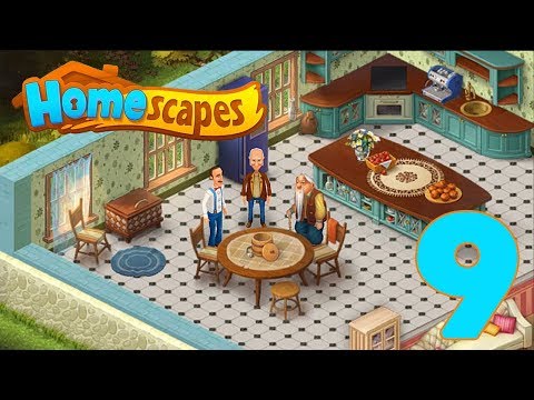 HOMESCAPES STORY WALKTHROUGH - PART 9 GAMEPLAY - ANTIQUE ?