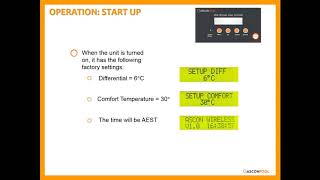 Ascon Wireless Solar Pool Heating Controller