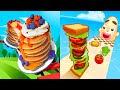 Pancake run vs sandwich runner android ios mobile gameplay walkthrough 2