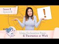 Maiden Voyage Podcast S1 E2: Using Exclamation Points & Punctuation at Work