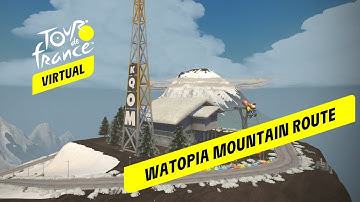 Tour de France Virtual // Stage 2 - Watopia Mountain Route