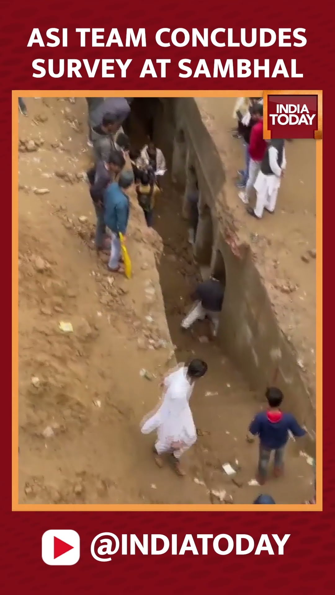 ASI Team Concludes Its Excavation and Survey At Sambhal #shorts #sambhal #uttarpradesh