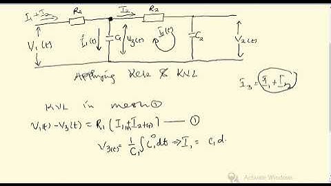 Modelling of Electrical System Problem 3