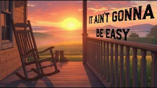 Juan W - It ain't gonna be easy (Lyric Video)