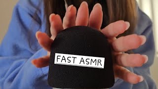 FAST TINGLES ASMR⚠️MIC TRIGGERS/HAND SOUNDS +