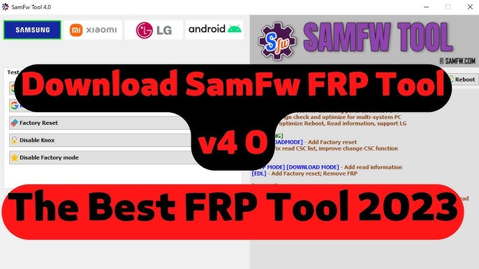 Download Samsung FRP EDL Tool Free For Windows 2023 in 2023