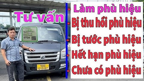 Xe bao nhiêu tấn phải có phù hiệu