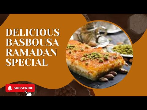 Delicious Basbousa Ramadan Special ||  How To Make Basbousa With Coconut