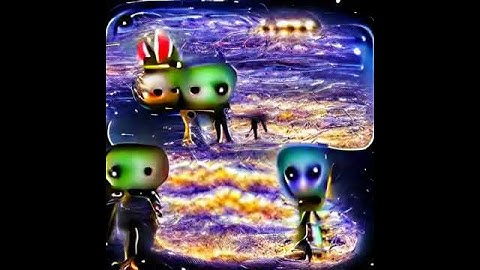 CLIP+VQGAN (Text-to-Image): skeletons in front of a dark starry sky
