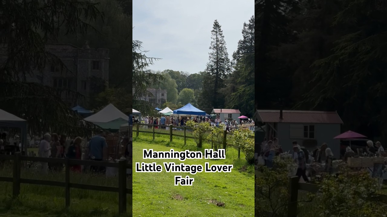 Mannington Hall Little Vintage Lover Fair -Perfect Summers Day Outing 