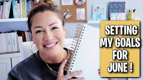 SETTING GOALS FOR JUNE! | MAKSELIFE + POWERSHEETS