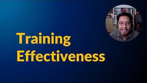 Which method is most effective to assess the training effectiveness?