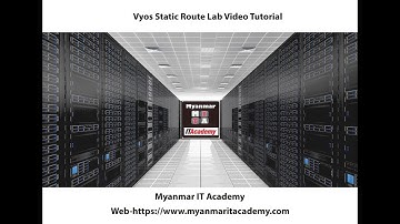 05. Vyos Static Route Lab Video Tutorial