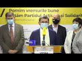 Conferința de presă cu tema „Propunerile Partidului Acțiune și Solidaritate pentru votul în Diasporă