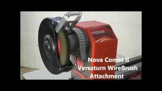 NOVA Comet II Versaturn WireBrush Attachment Resimi
