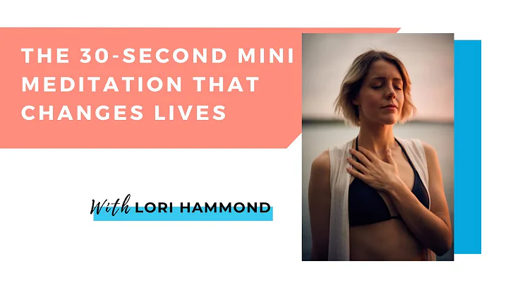 This 30-Second Mini-Meditation Changes Lives: Use ...