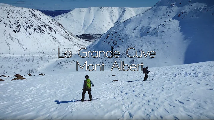 Backcountry splitboard - Gaspesie - Mont Albert - ...