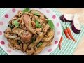 Eggplant w/ Basil & Chili Paste Stir-Fry Recipe มะเขือยาวผัดพริกเผา - Hot Thai Kitchen!