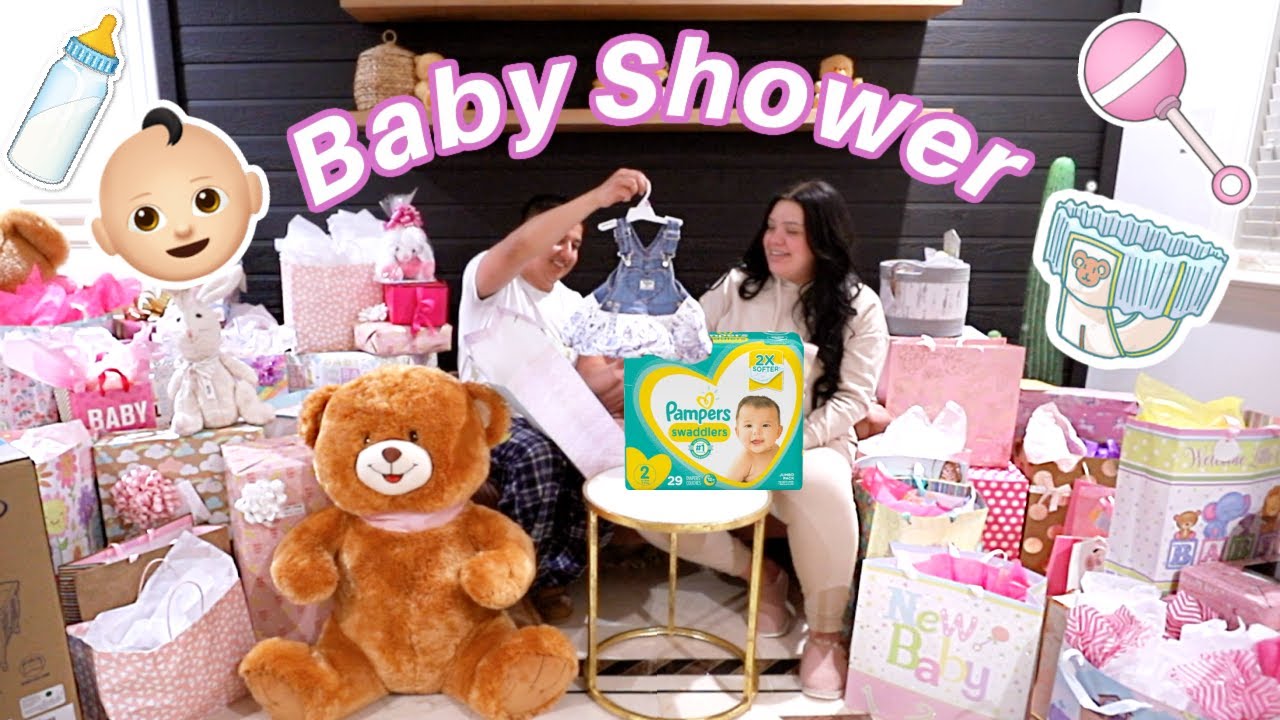 BABY SHOWER HAUL! Opening our Gifts! YouTube