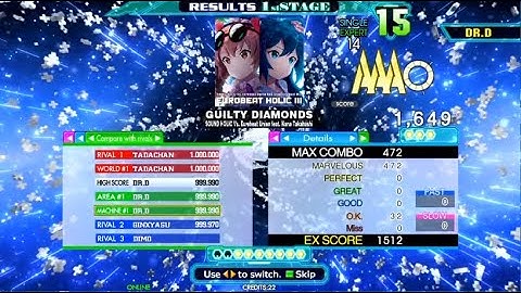GUILTY DIAMONDS ESP MFC#786 DDR A20+ 2020
