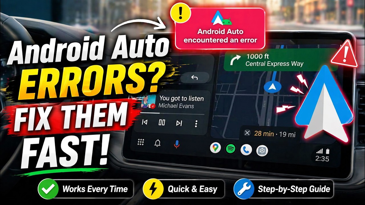 Android Auto Problems in 2026? Here’s How to Fix Them FAST! - YouTube