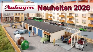 Auhagen Und Minicar Neuheiten 2026 Spur H0, Tt Und N