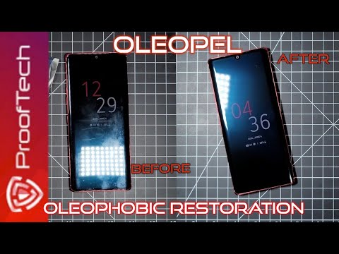 Vidéo: Comment Restaurer Le Revêtement Oléophobe Sur Un Smartphone