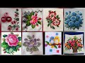 Top 100+ Amazing and Elegant Floral Cross stitch patterns || Charsuti Kerhai Ideas For Everything||