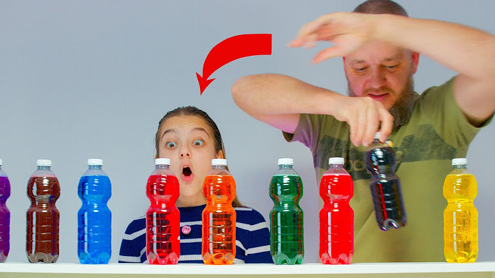 Abbina i colori! Il gioco delle bottiglie COLORATE CHALLENGE AMELI contro Papà