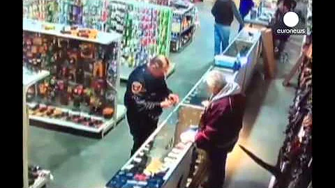 Gun fail: Cop accidentally shoots himself while testing 38-caliber handgun