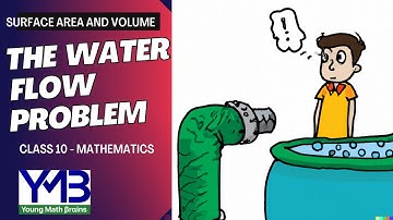 The water flow problem in surface area and volume chapter