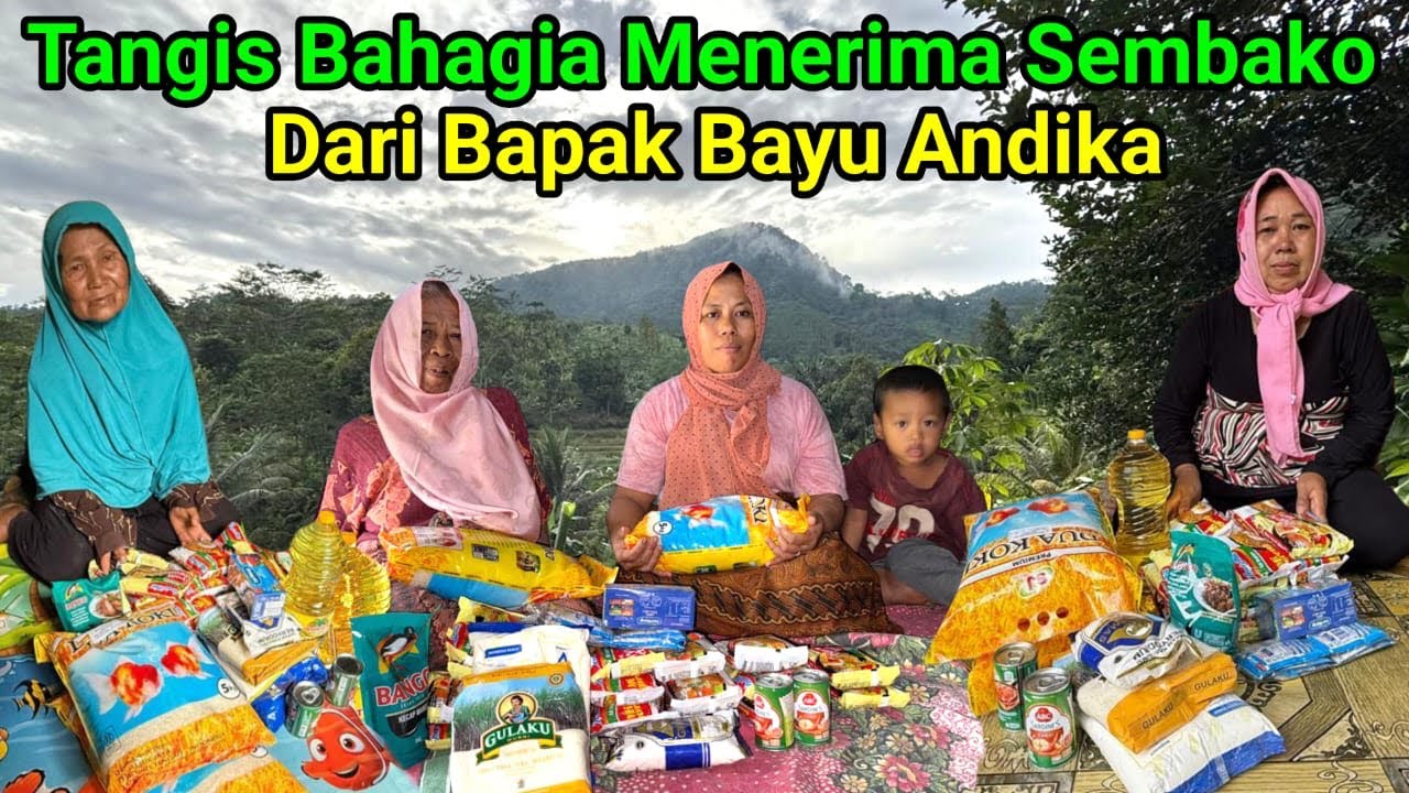 Terima Kasih Bapa Bayu Andika Ketiga Lansia Ini Mendapatkan Rezeki Yang Tidak Terduga 