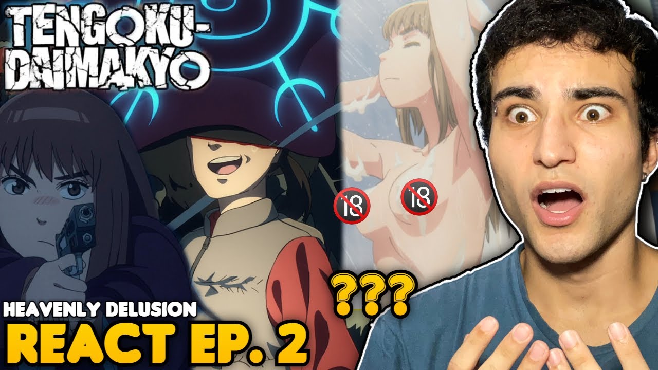 ESSE ANIME ME DEIXA LOUCO! React Tengoku Daimakyou EP. 7 (Heavenly Delusion)  