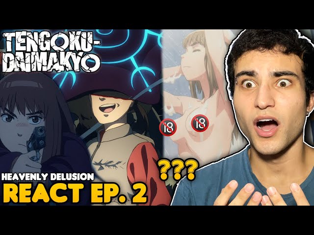 ESSE ANIME TEM MUITO POTENCIAL!, TENGOKU DAIMAKYOU EPISÓDIO 1 REACT