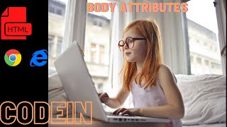 HTML!BODY ATTRIBUTES!BGCOLOR!BACKGROUND!BY CODEIN