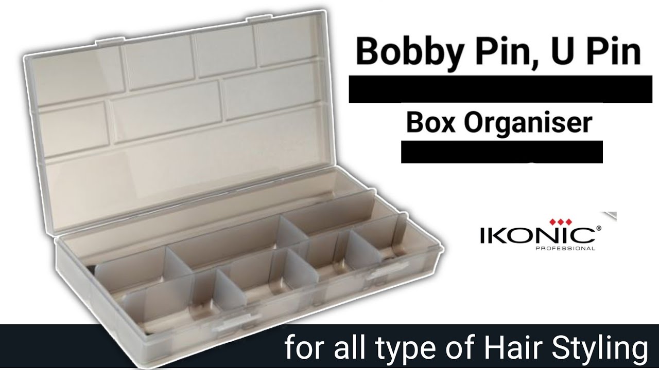 ikonic hair bobby pins box review, Bobby pin section box