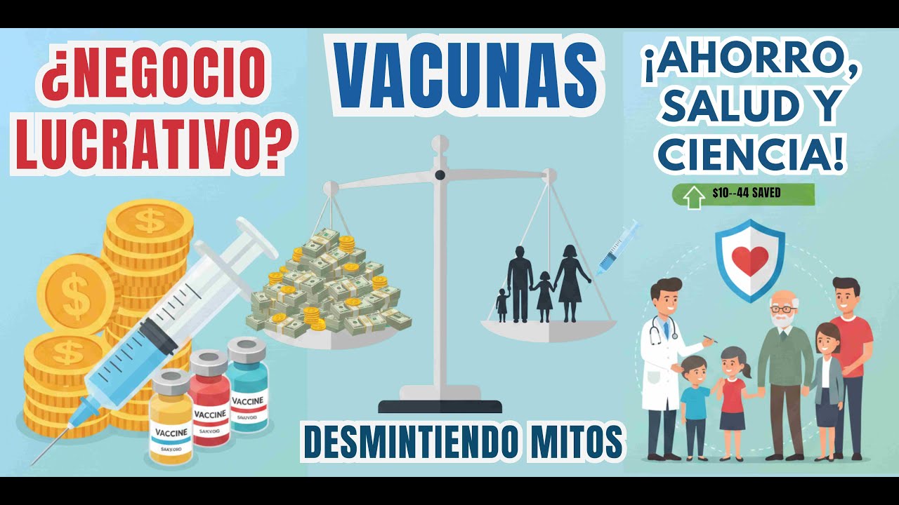 VACUNAS: ¿NEGOCIO MILLONARIO o INVERSIÓN SALVADORA? Desmintiendo Mitos ( Farmacéuticas y Médicos)